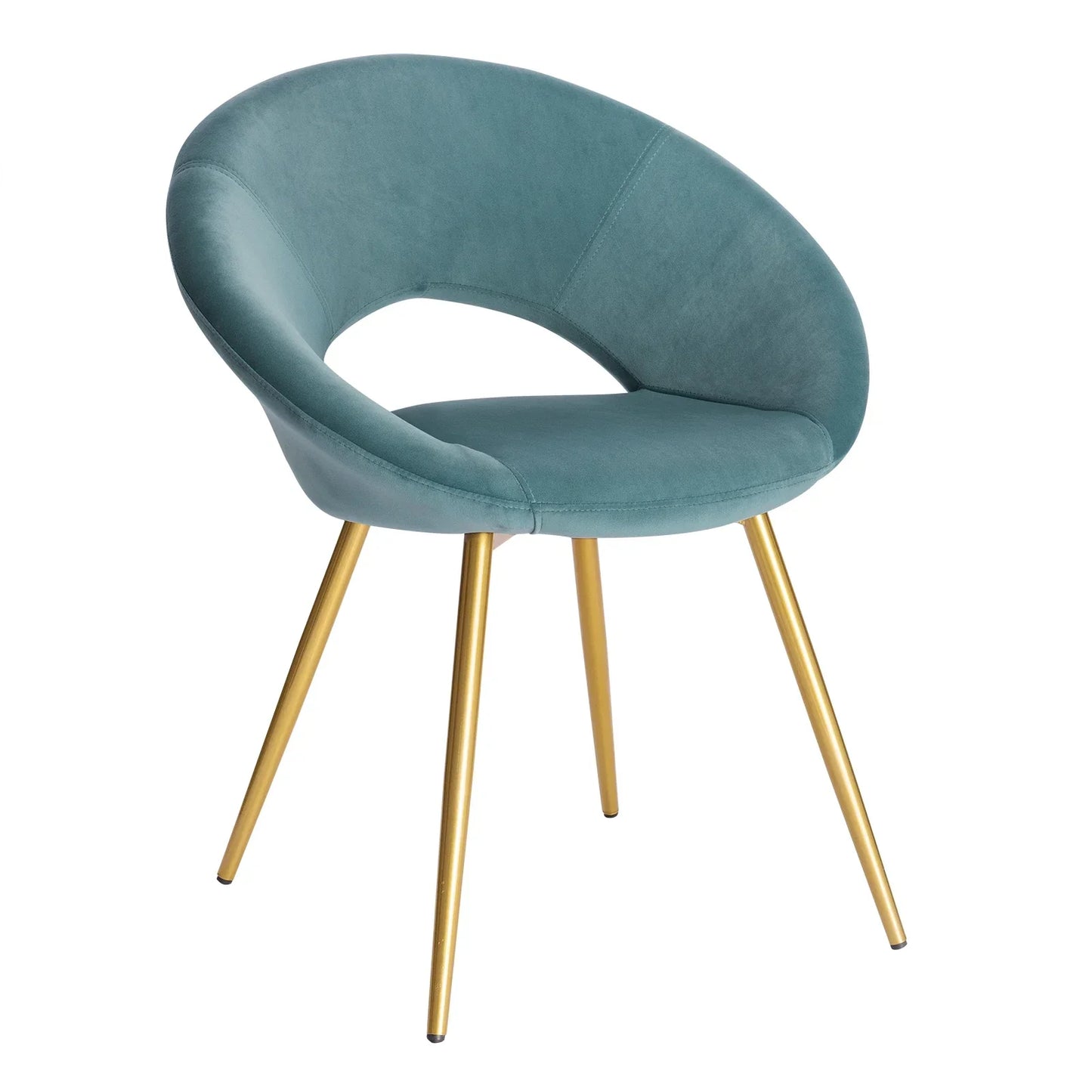 Chaise en velours Louisa