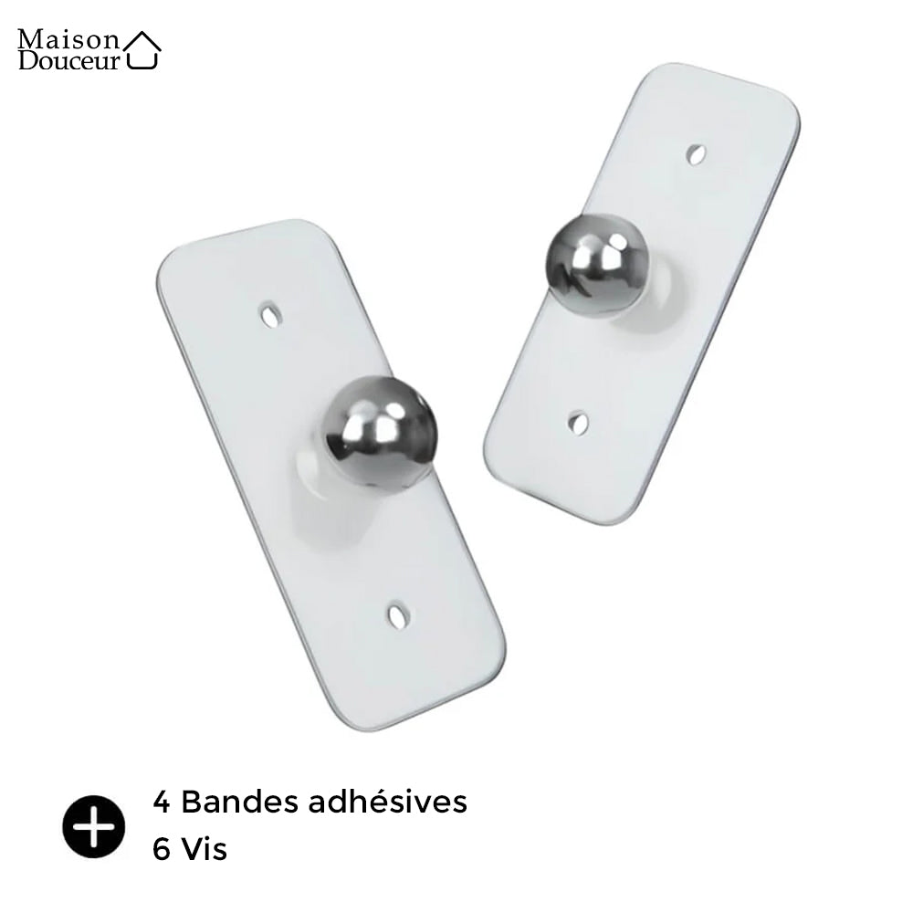 2 Supports murales lampe sans fil