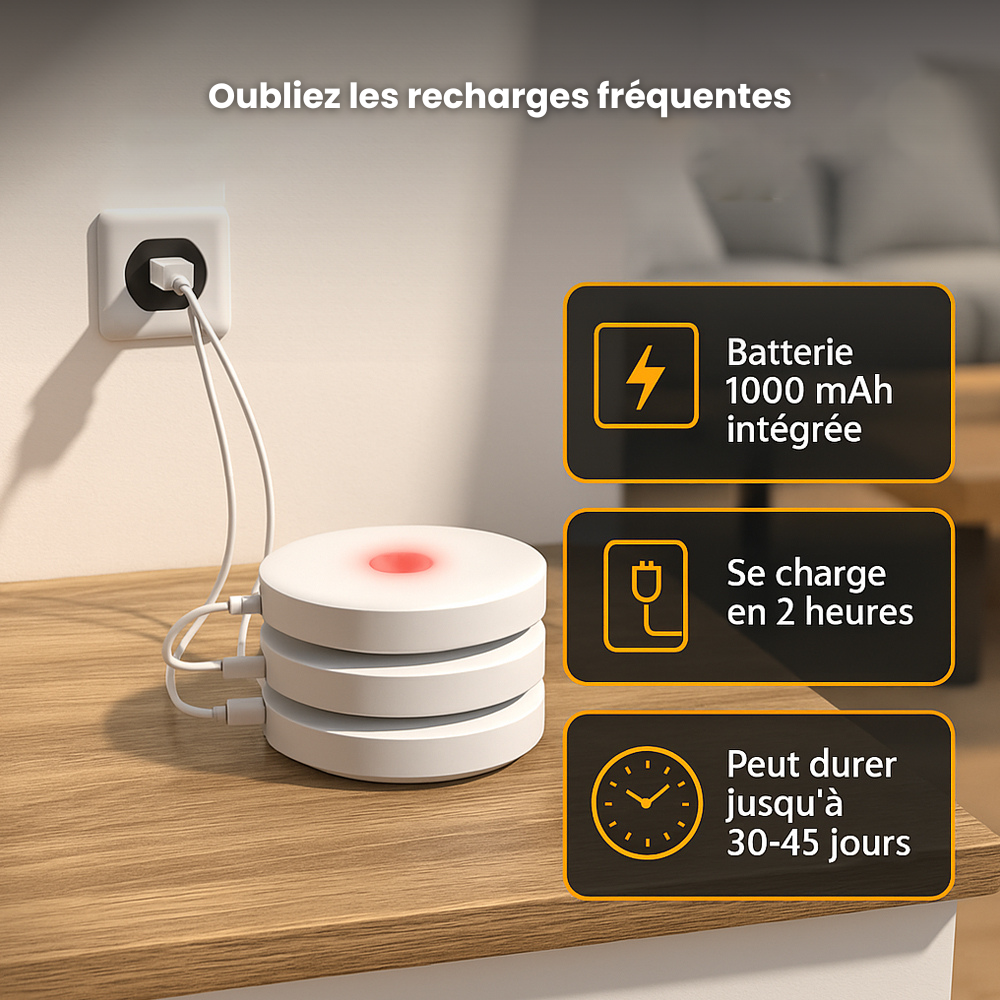 Lampe LED à Détecteur de Mouvement - Fixation Magnétique