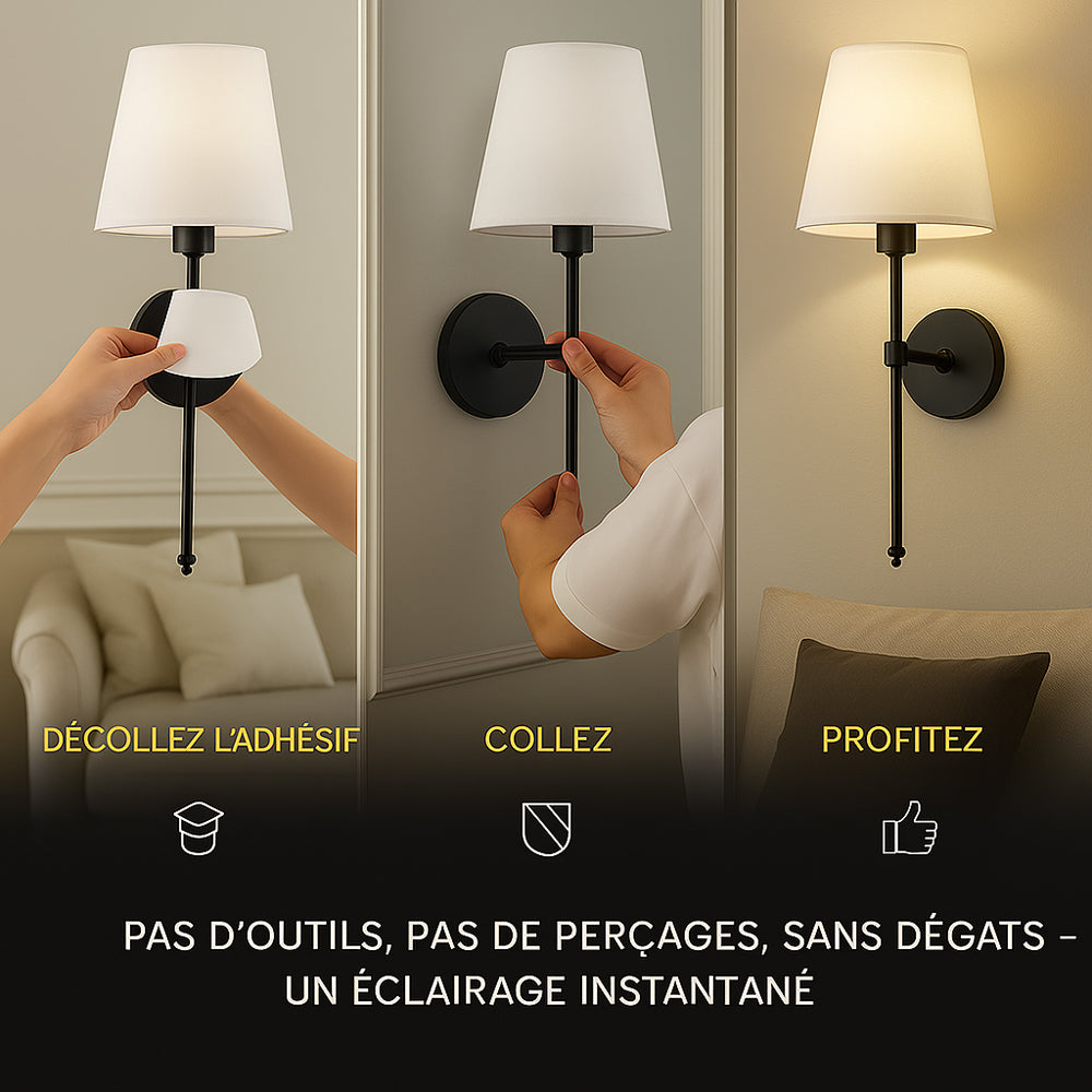 Applique murale sans fil