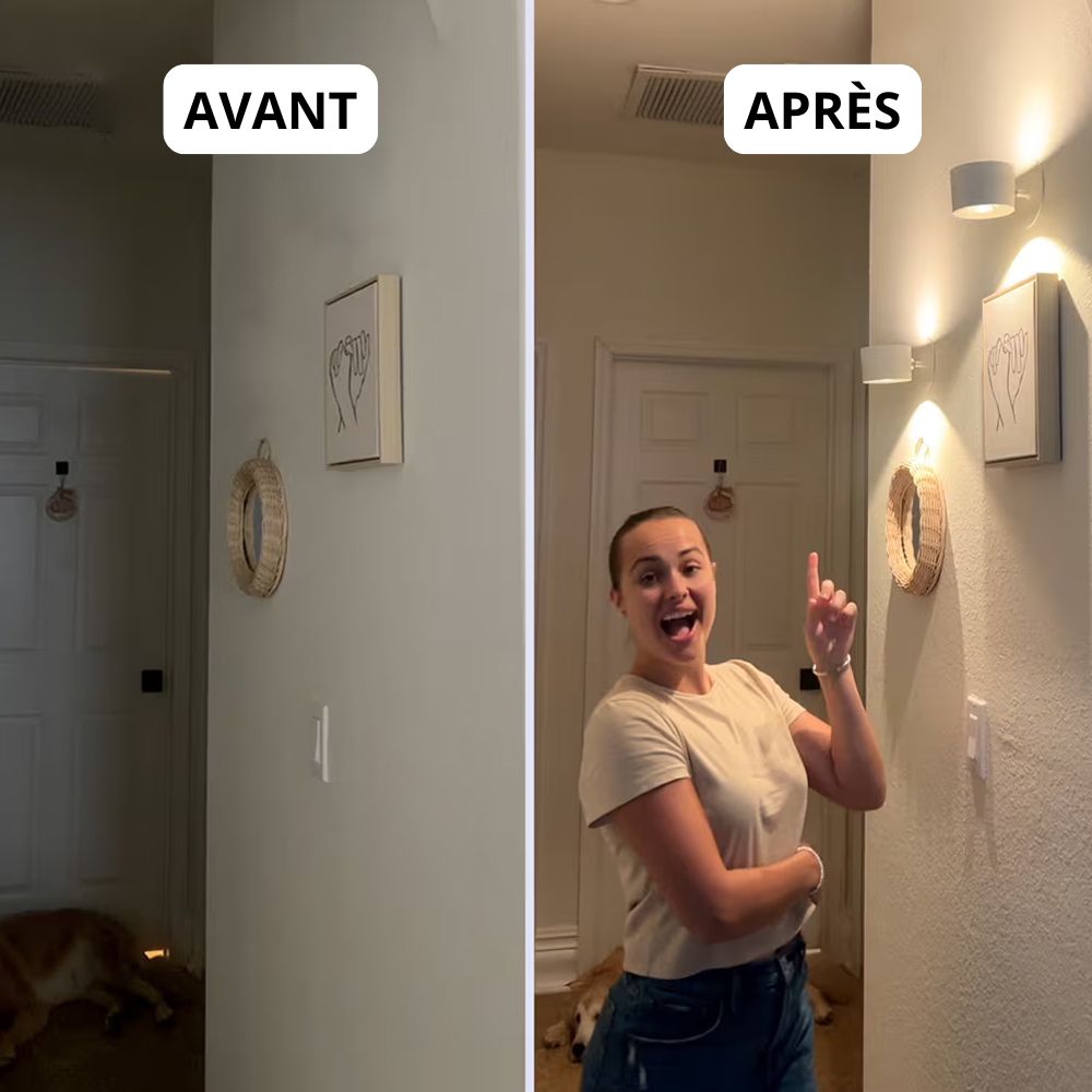 Lampe murale LED sans fil