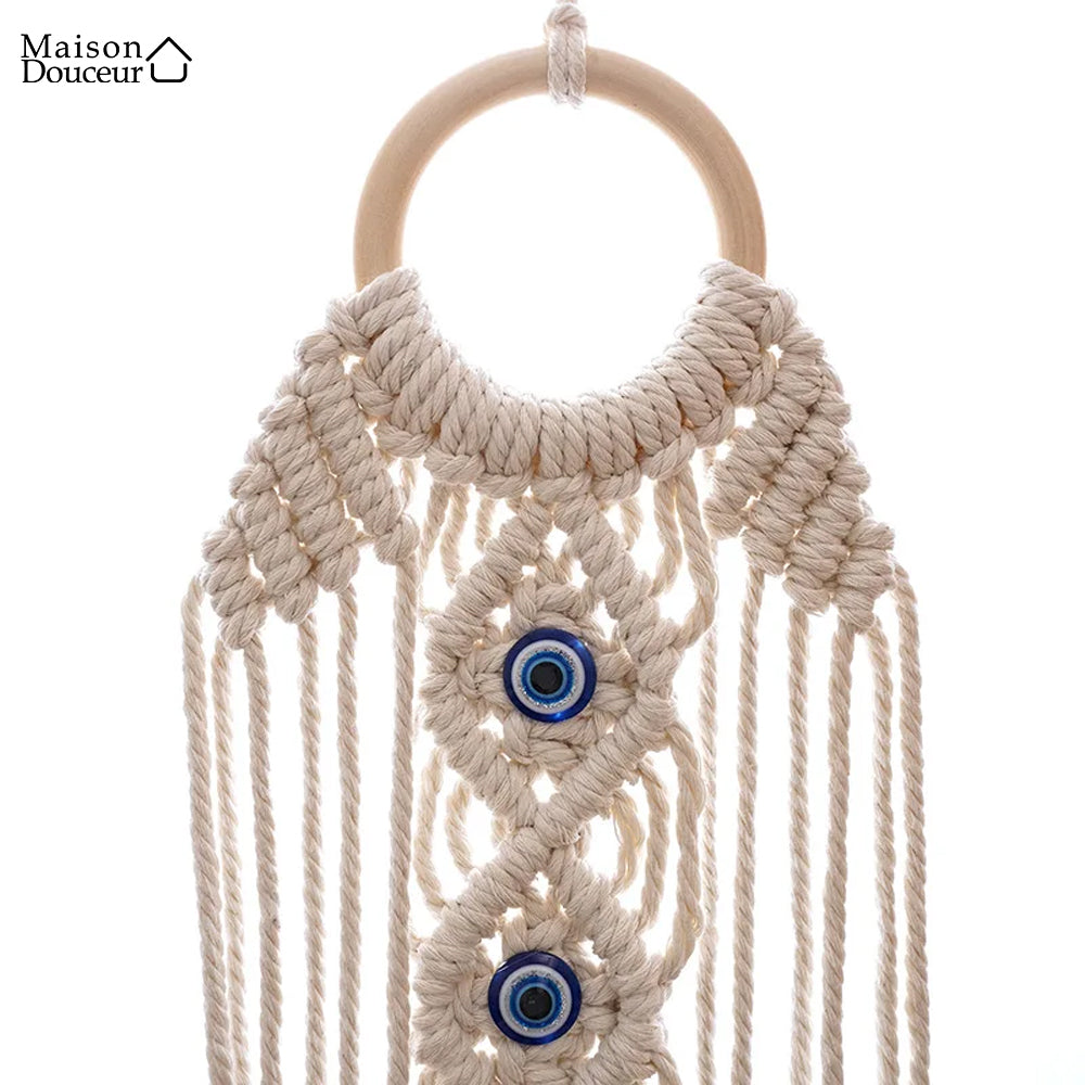 Macramé mural Hanaé