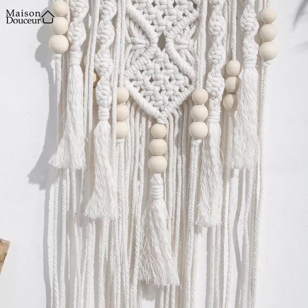 Macramé mural Gaïa