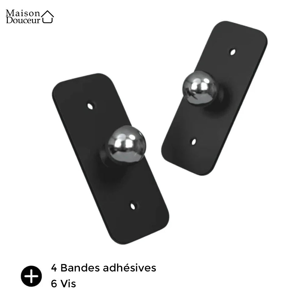 2 Supports murales lampe sans fil