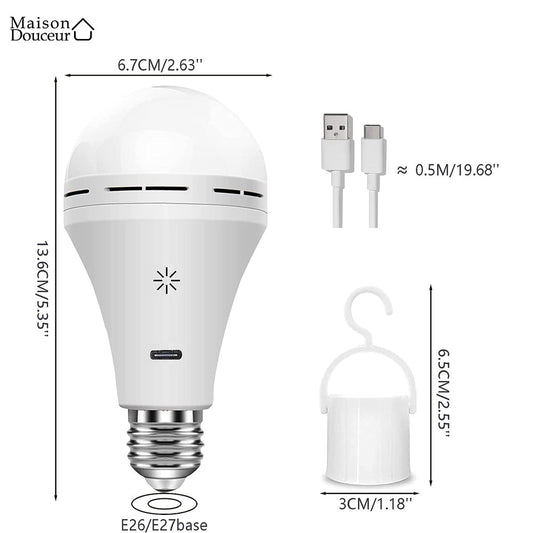 Ampoule LED rechargeable